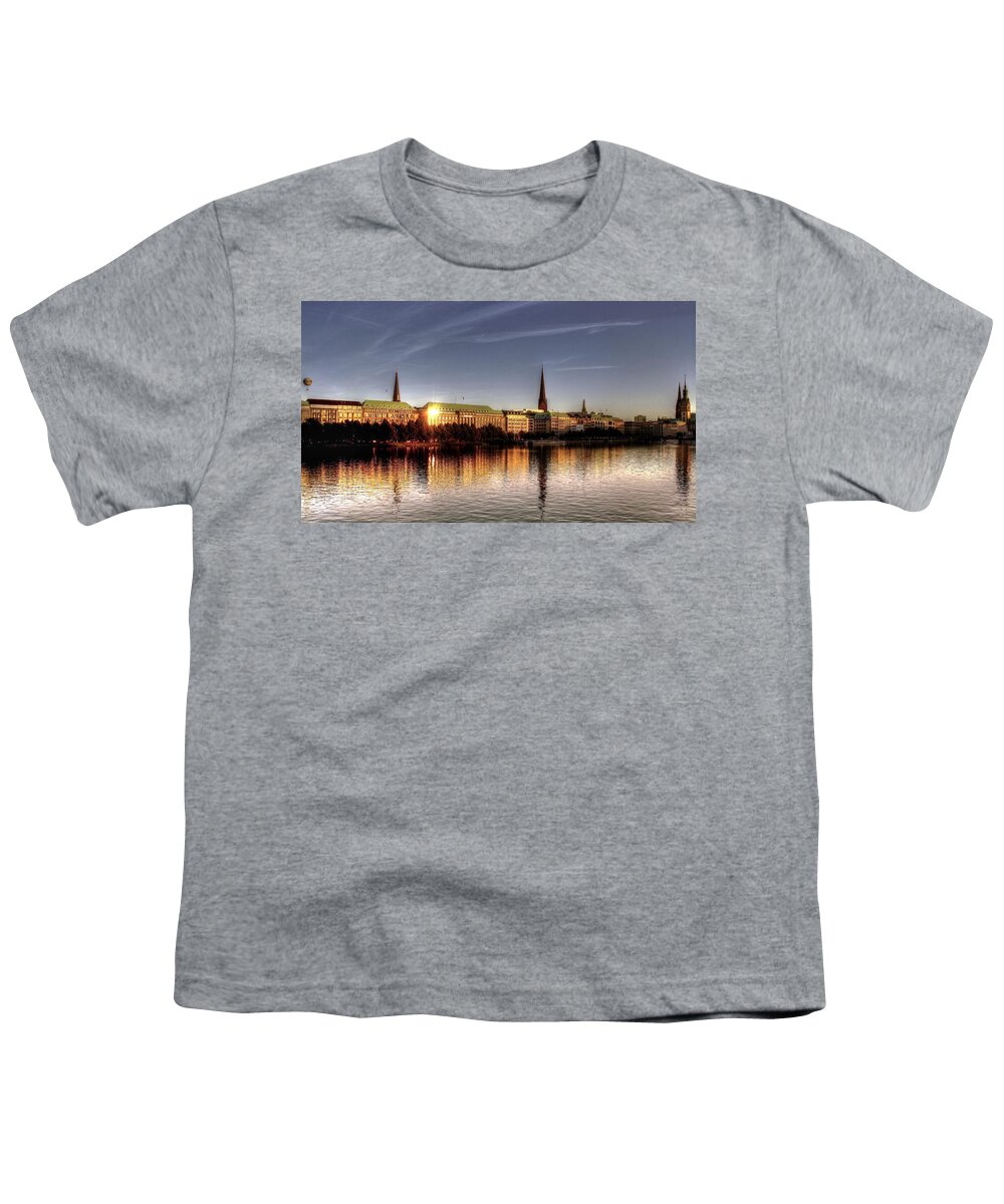 Hamburg Germany Youth T-Shirt featuring the photograph Hamburg GERMANY #7 by Paul James Bannerman