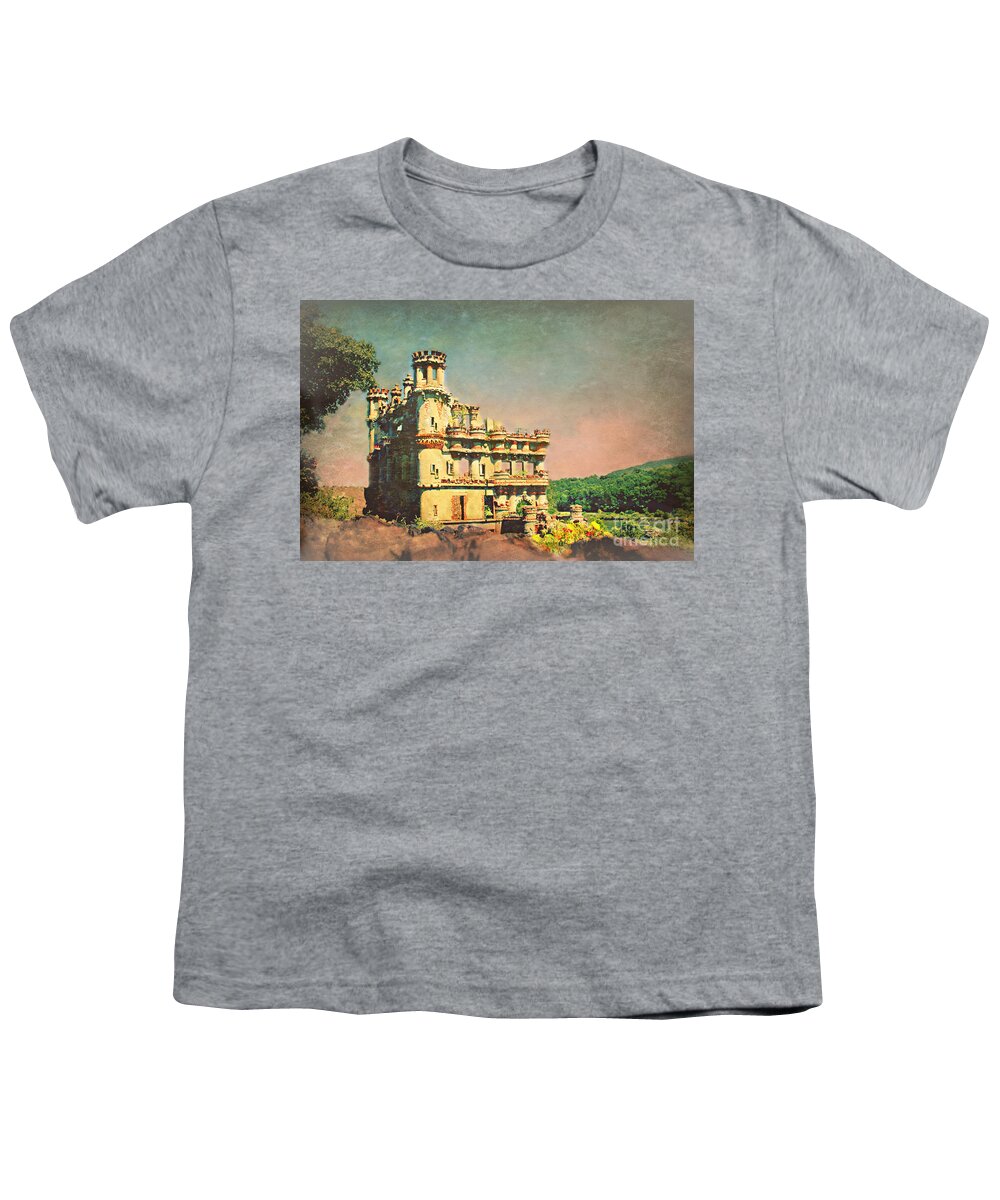 Bannerman Castle Youth T-Shirt featuring the photograph Bannerman Castle On The Hudson River New York by Beth Ferris Sale