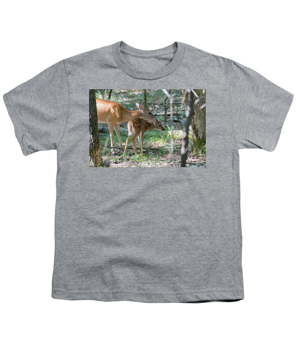 Animal Youth T-Shirt featuring the photograph Bath Time by John Benedict
