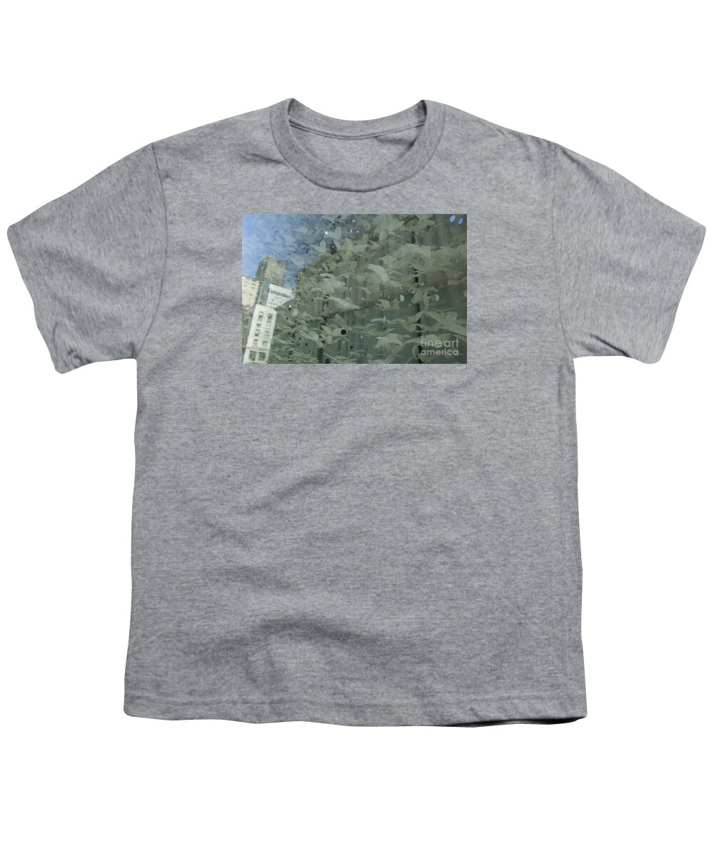 San Francisco Youth T-Shirt featuring the photograph Bay City Reflections by Jeanette French