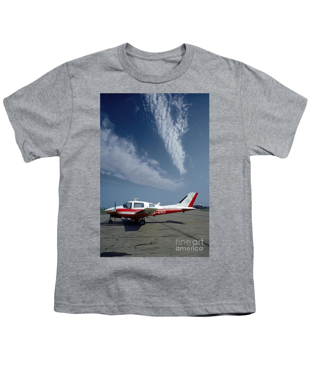 G-avci Youth T-Shirt featuring the photograph Beagle 206S Fixed Wing Aircraft by Wernher Krutein