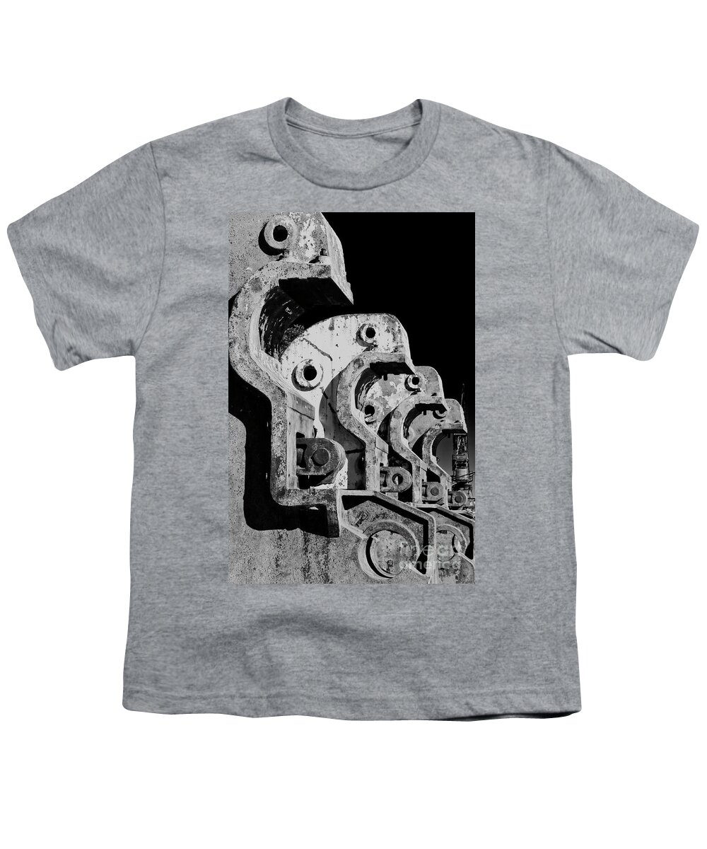 Black And White Youth T-Shirt featuring the photograph Beam Bender - BW by Werner Padarin