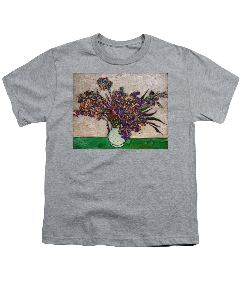 Post Modern Youth T-Shirt featuring the digital art Blend 10 van Gogh by David Bridburg