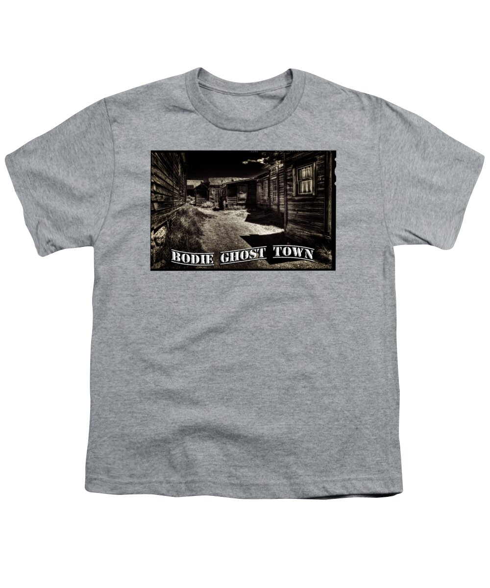 California Youth T-Shirt featuring the photograph Bodie Side Street by Roger Passman