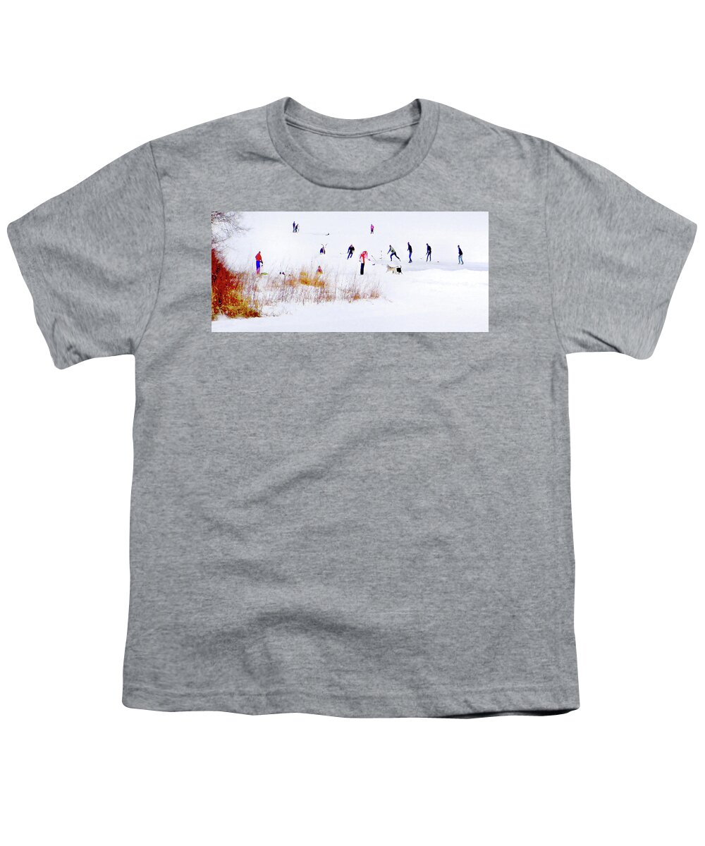 Canadiana Youth T-Shirt featuring the photograph Canadiana by John Poon