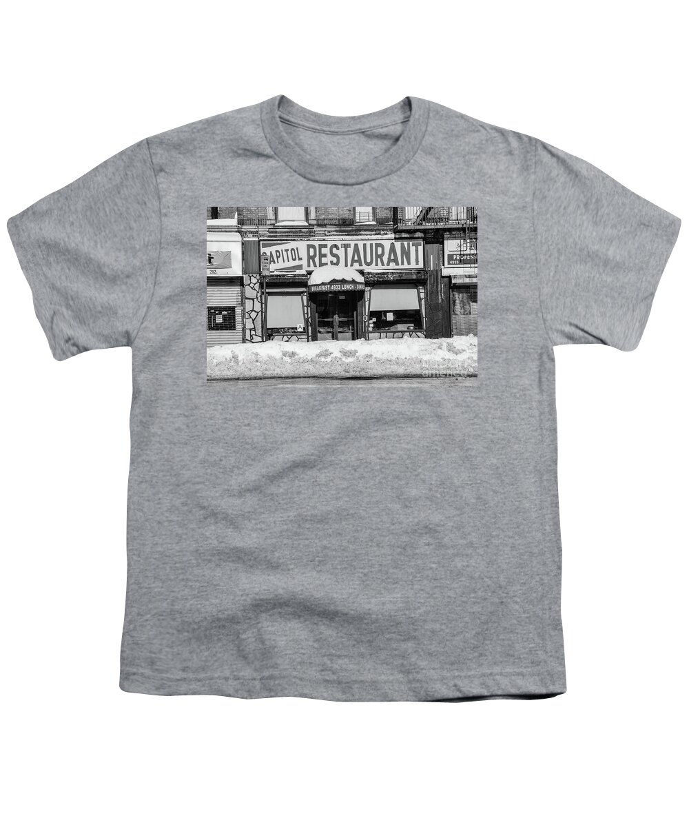 2016 Youth T-Shirt featuring the photograph Capitol Restaurant by Cole Thompson