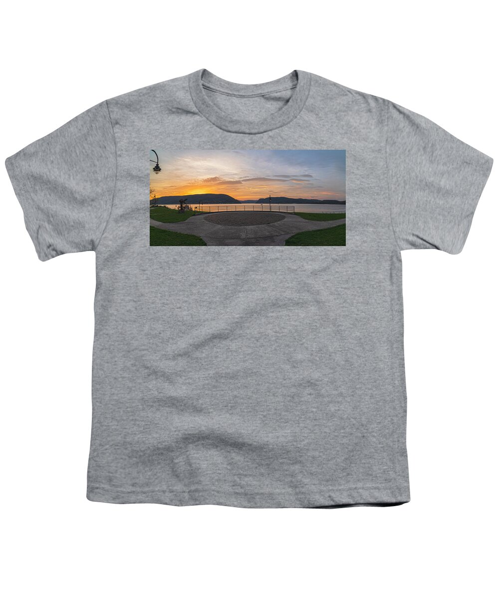 Nikon D850 Youth T-Shirt featuring the photograph Charles Point Park Panorama by Angelo Marcialis