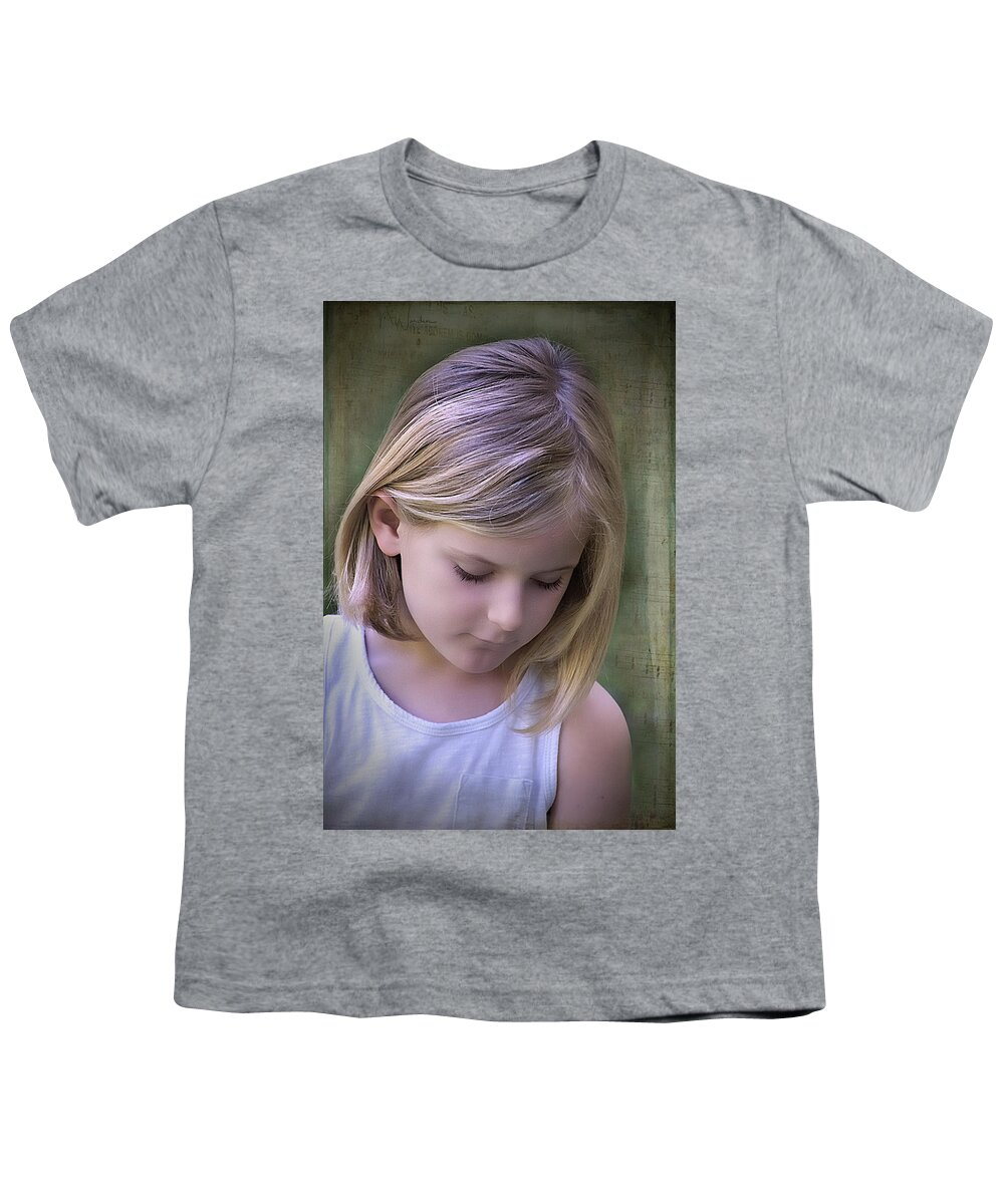 White Youth T-Shirt featuring the photograph Childhood by Norma Warden