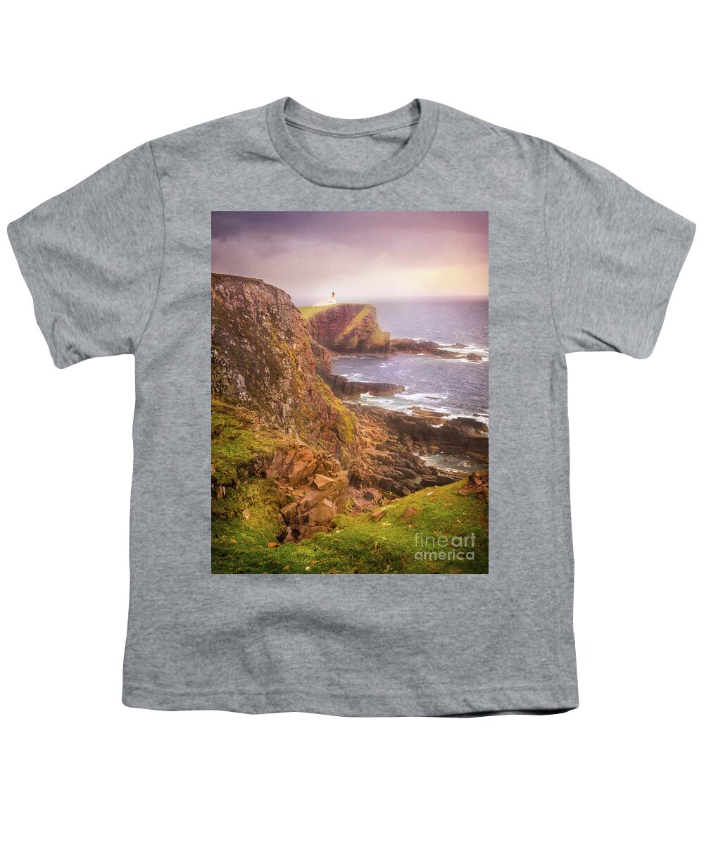 Coast Youth T-Shirt featuring the photograph Coastal Walks III by Maciej Markiewicz