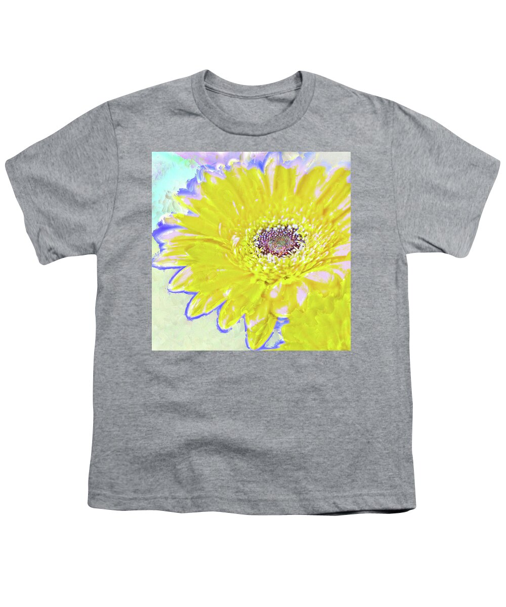 Flower Youth T-Shirt featuring the photograph Colorful Gerbera by Natalie Rotman Cote