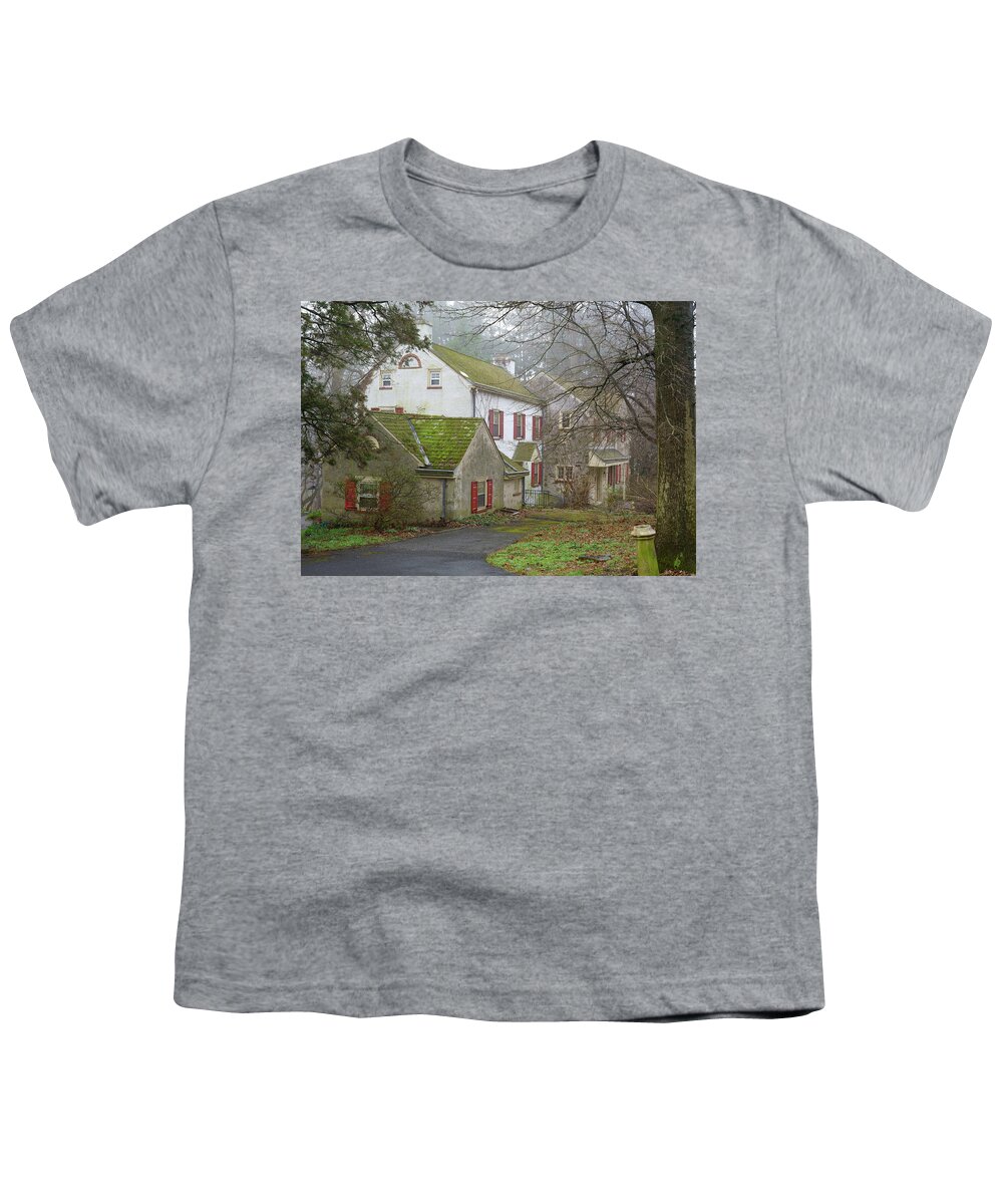 Landscape Youth T-Shirt featuring the photograph Country House by Paul Ross