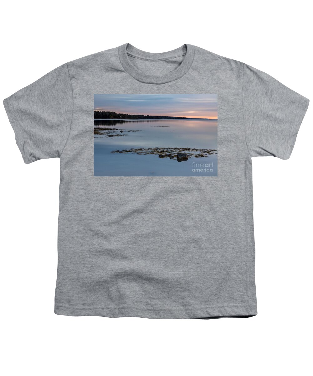 Maine Youth T-Shirt featuring the photograph Distant Pastel by Karin Pinkham