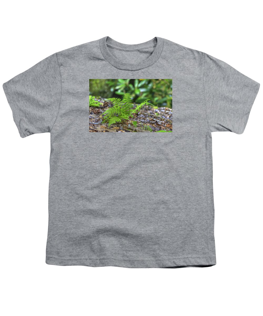 Nature Youth T-Shirt featuring the photograph Ferns 2 by Sam Davis Johnson