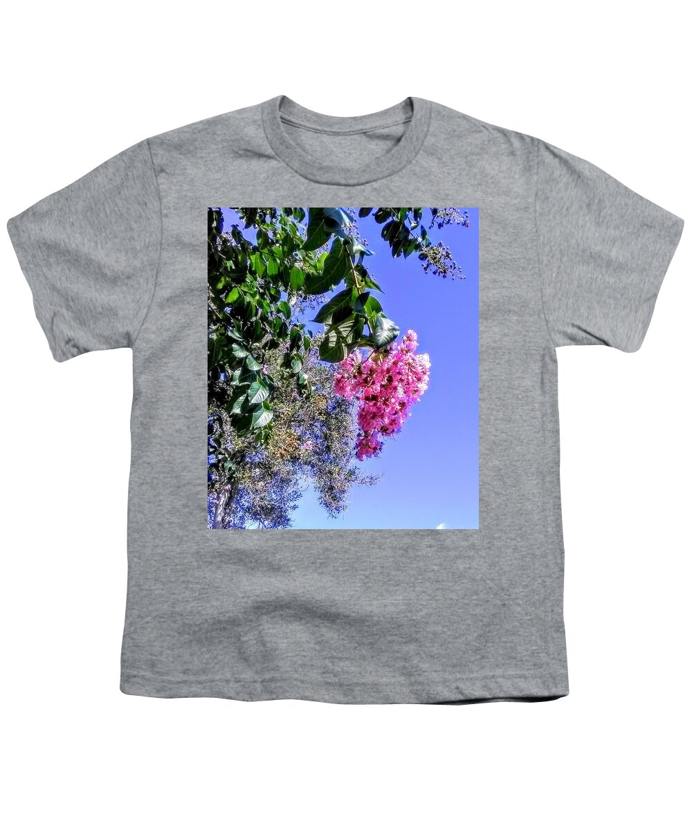 Flowering Tree Youth T-Shirt featuring the photograph Floral Essence by Suzanne Berthier