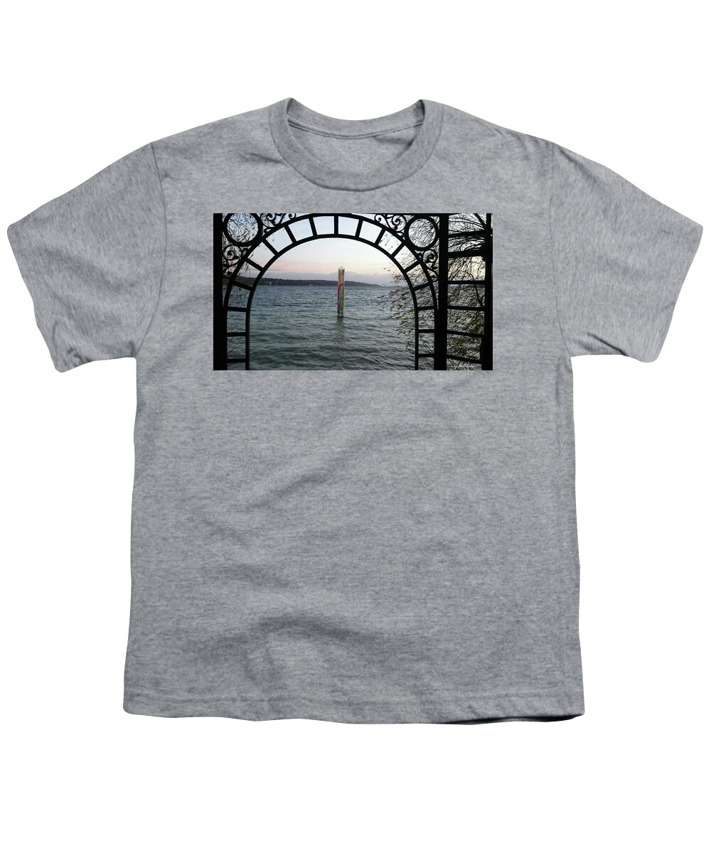 Lake Youth T-Shirt featuring the photograph Gate to phoenix by Heidi Sieber