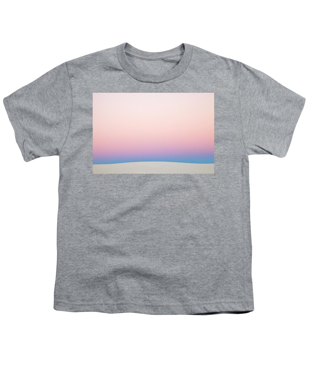00559290 Youth T-Shirt featuring the photograph Gypsum Dune at Sunset by Yva Momatiuk John Eastcott