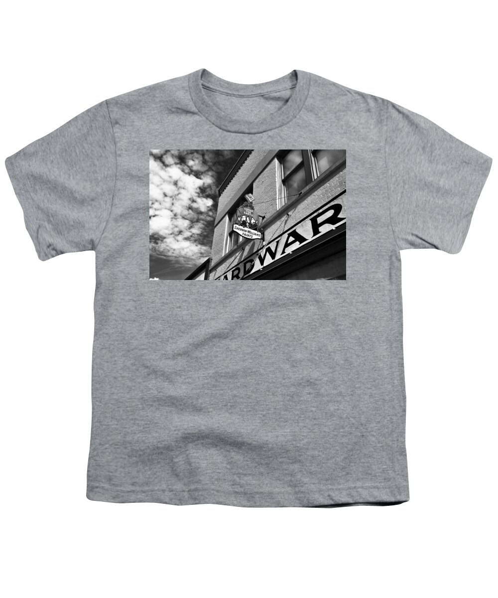 Fine Art Photography Youth T-Shirt featuring the photograph Hardware by David Lee Thompson