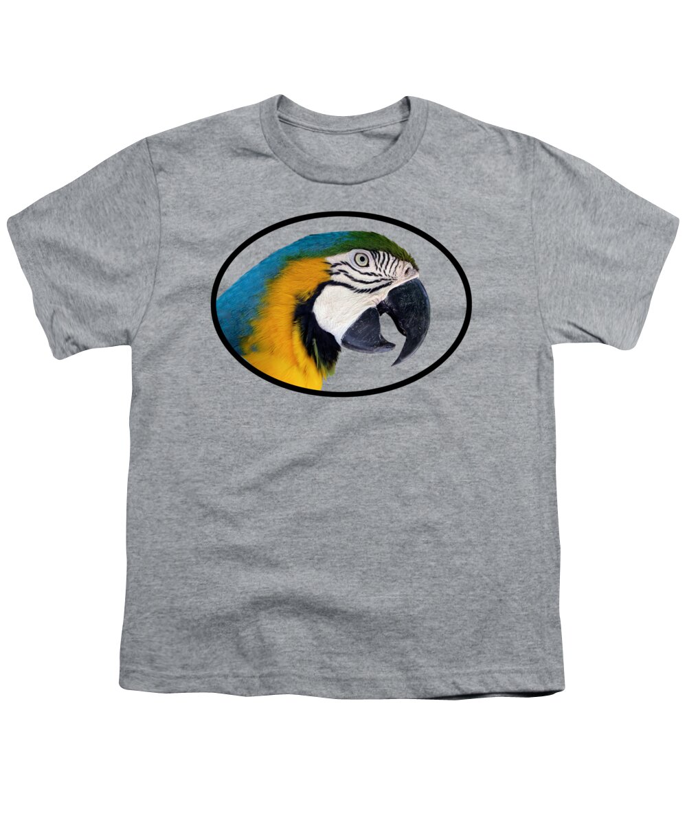 Parrot Youth T-Shirt featuring the photograph Harvey 2 T-Shirt by Bob Slitzan