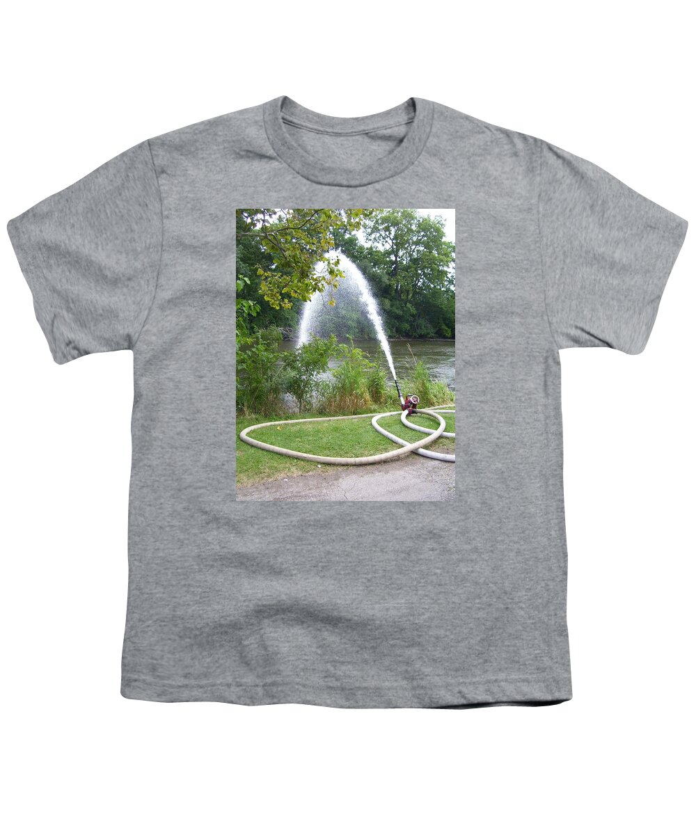 Hose Youth T-Shirt featuring the photograph Hose action by Melinda Dare Benfield