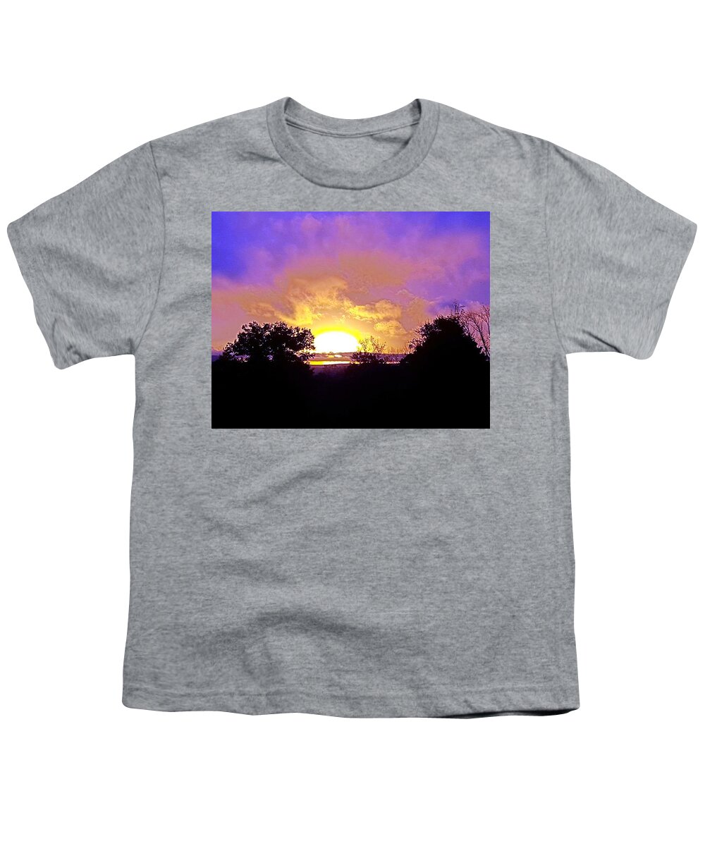 Sunrise Youth T-Shirt featuring the photograph Incredible Sunrise by Dani McEvoy