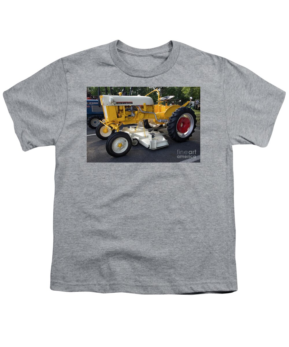 Tractor Youth T-Shirt featuring the photograph International Harvester Cub by Mike Eingle