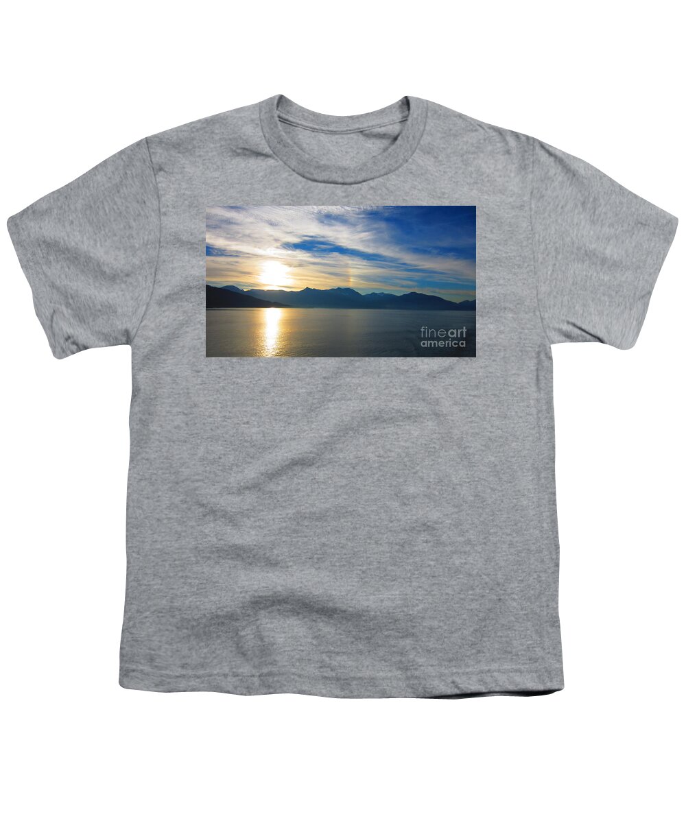 Juneau Youth T-Shirt featuring the photograph Juneau, Alaska by Laurianna Taylor