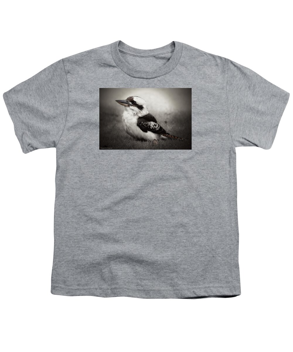 Kookaburra Australia Youth T-Shirt featuring the photograph Kookaburra Beauty 01 by Kevin Chippindall