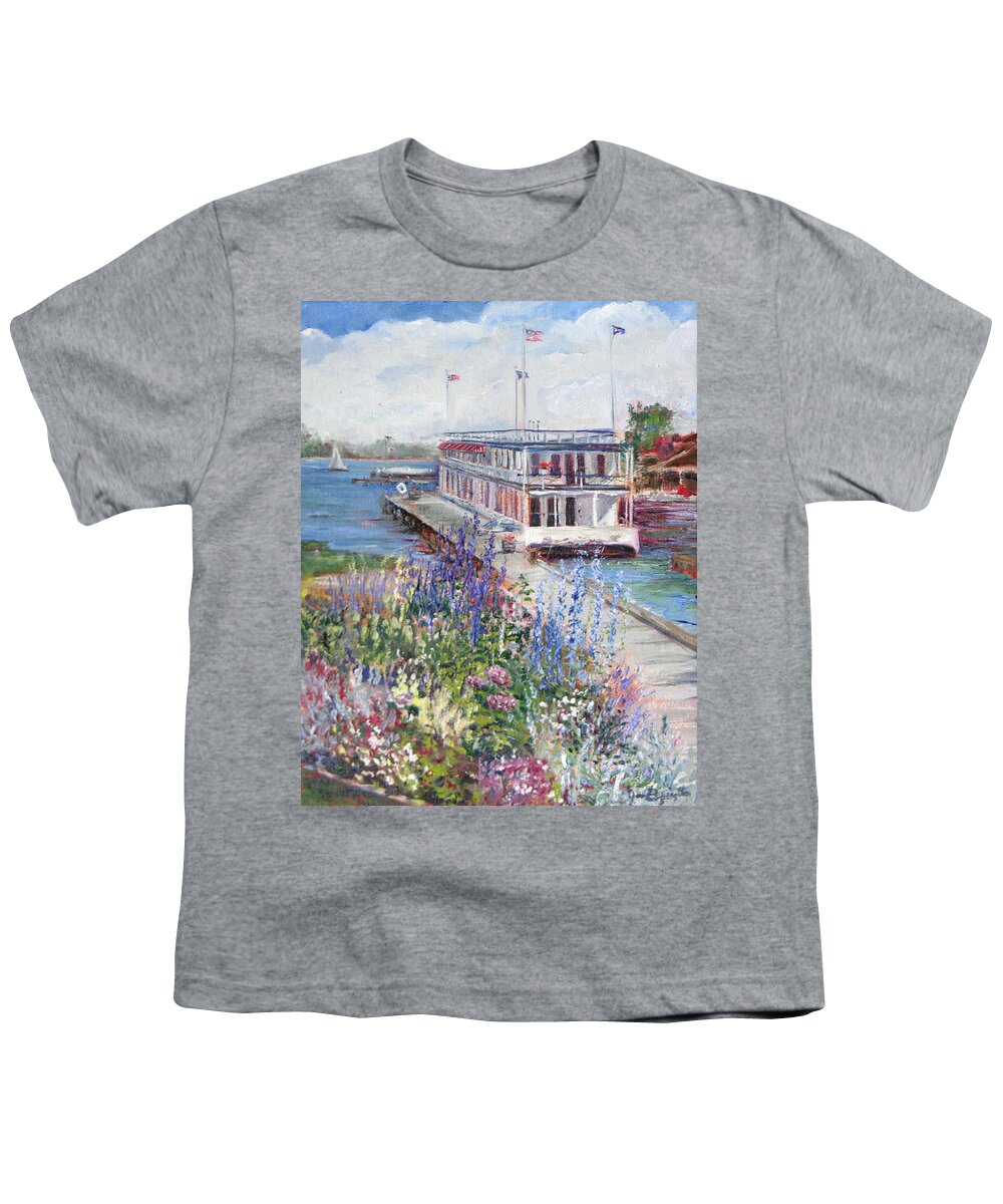 Nautical Youth T-Shirt featuring the painting La Duchesse by Jan Byington