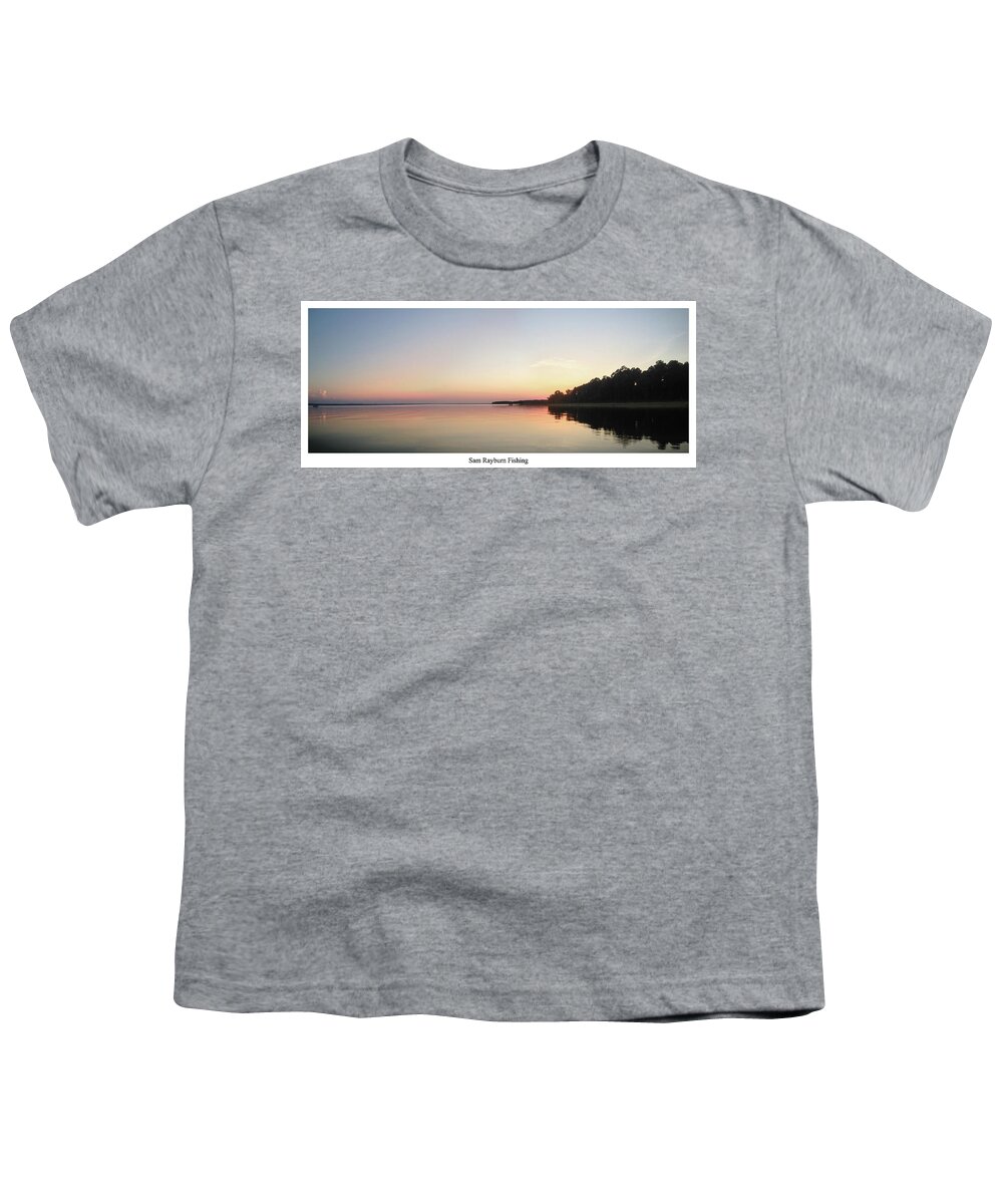 Rayburn Youth T-Shirt featuring the photograph Lake Sam Rayburn by Max Mullins