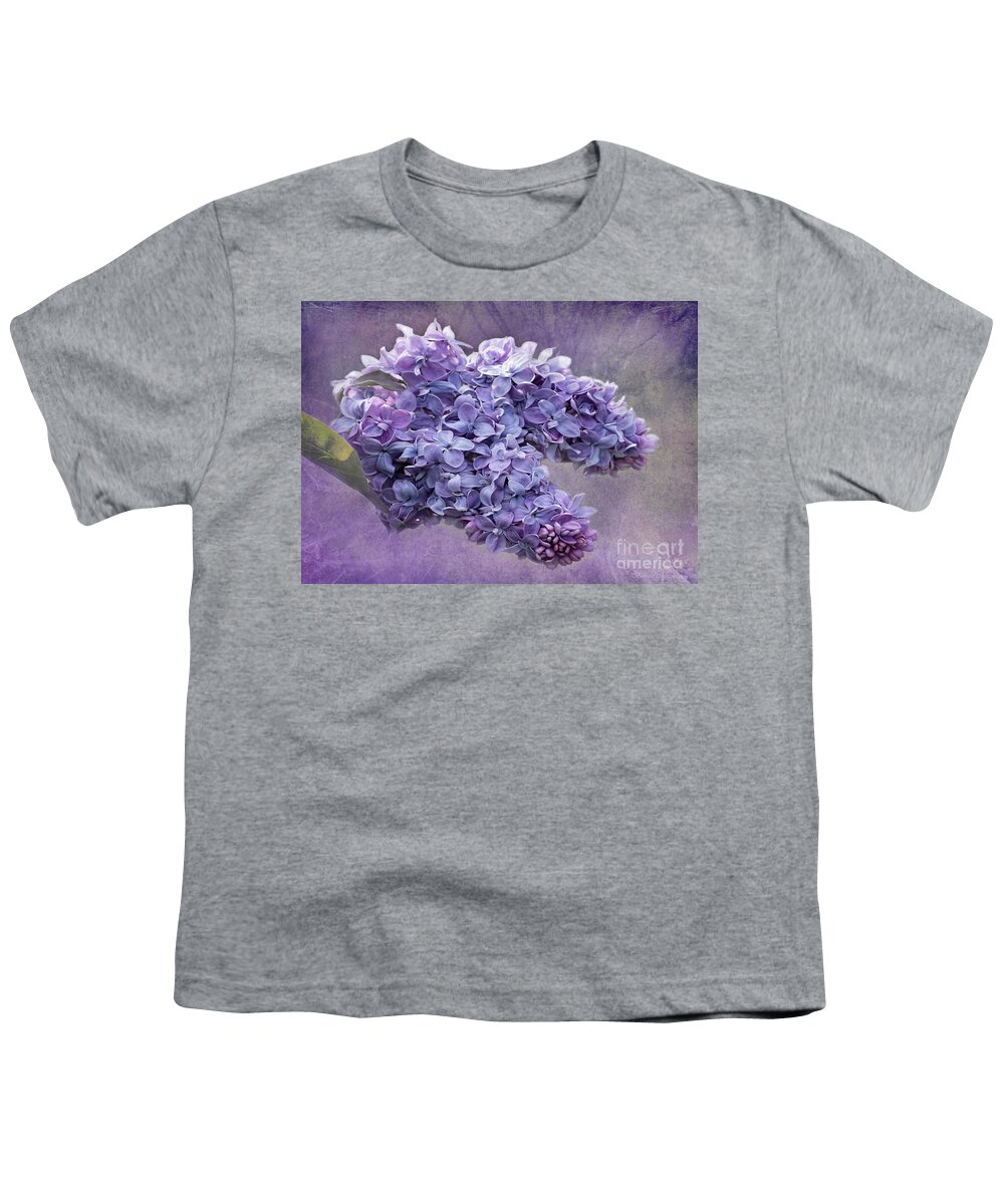 Lilac Youth T-Shirt featuring the photograph Lilac Spring by Barbara McMahon
