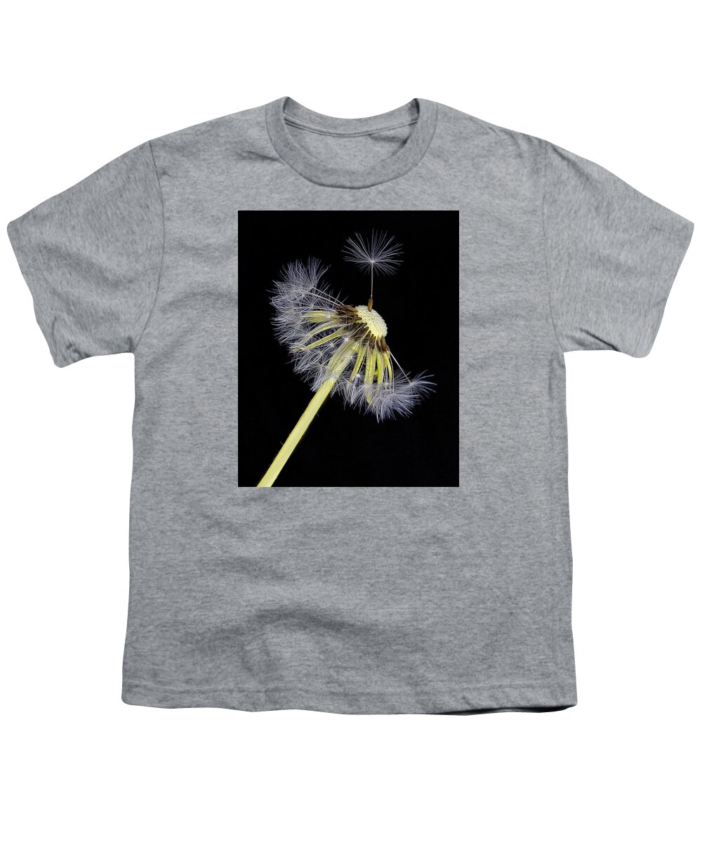 Dandelion Youth T-Shirt featuring the photograph Make A Wish by Ken Barrett