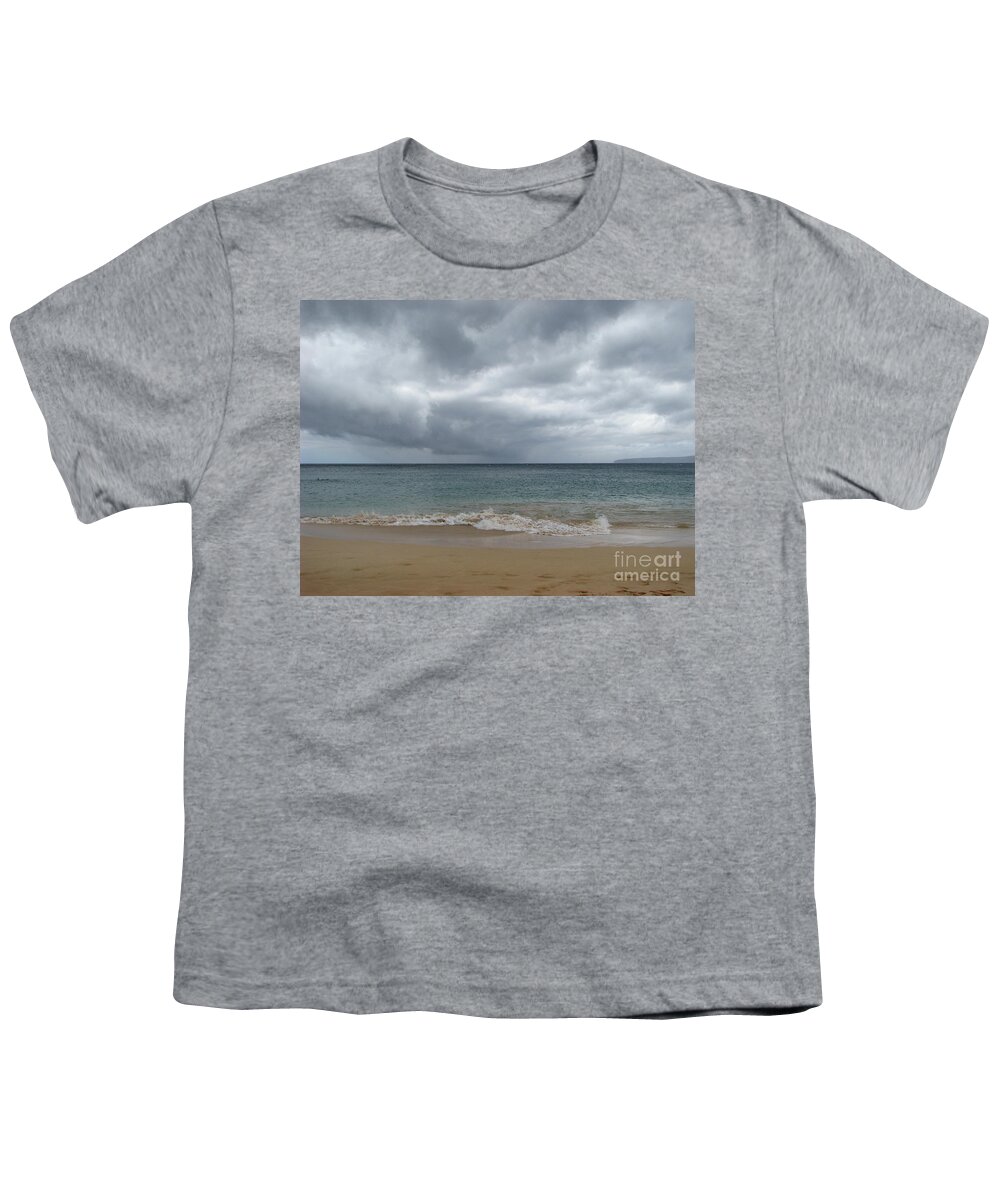 Maui Youth T-Shirt featuring the photograph Maui Storms by Michael Krek