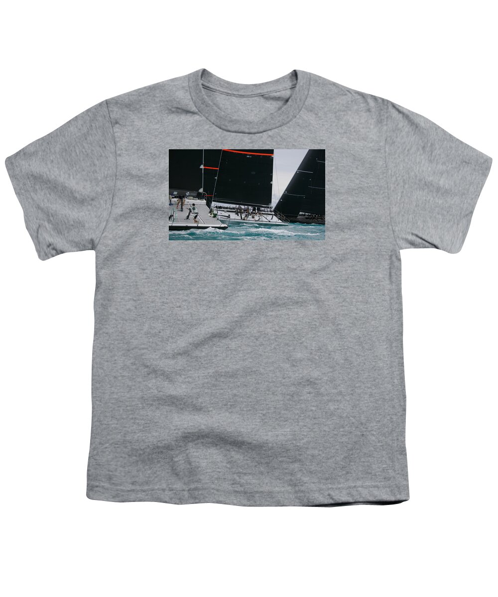 Sail Youth T-Shirt featuring the photograph Maxi Key West by Steven Lapkin