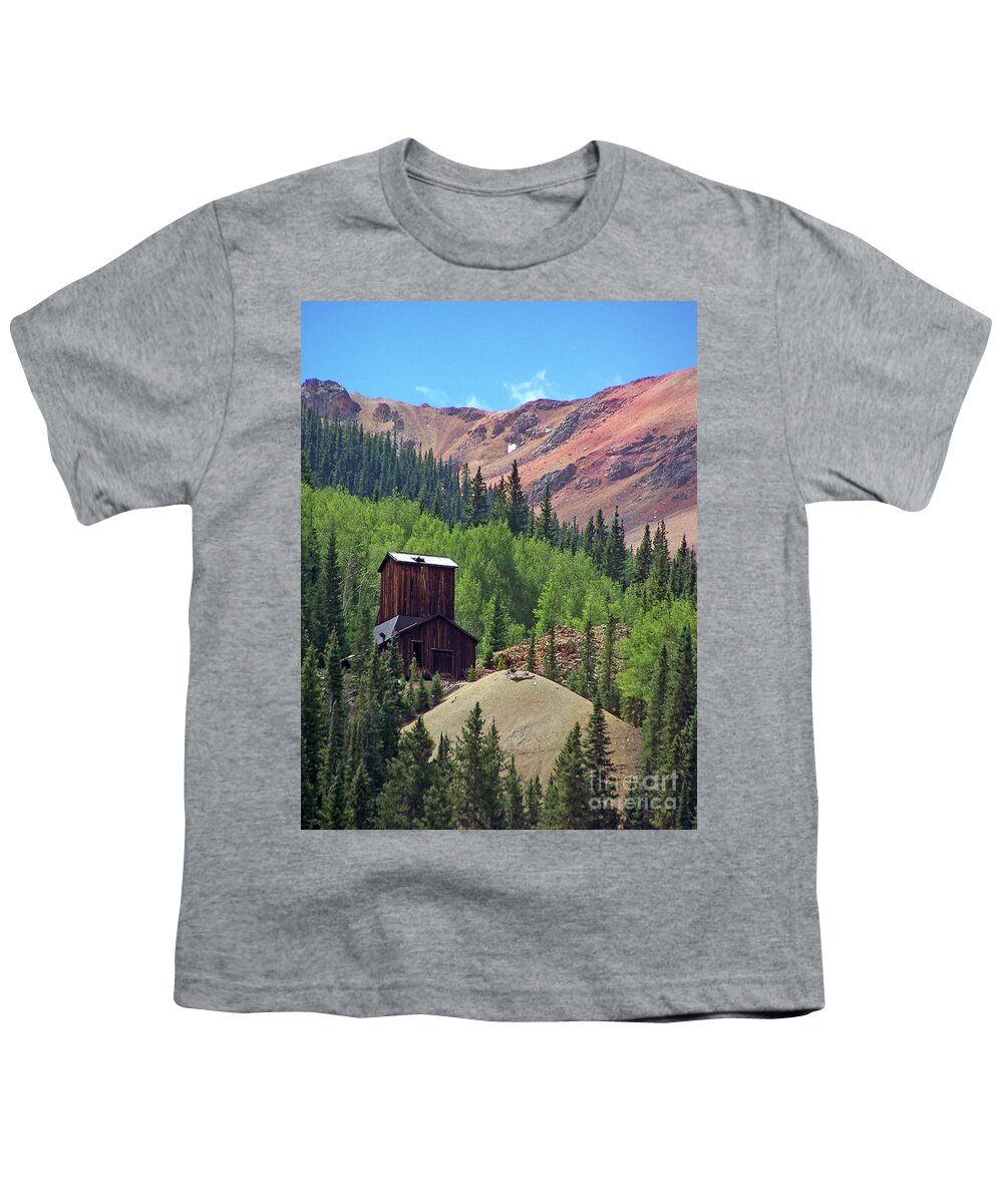 Mining Mound Youth T-Shirt featuring the photograph Mining Mound by Jennifer Robin