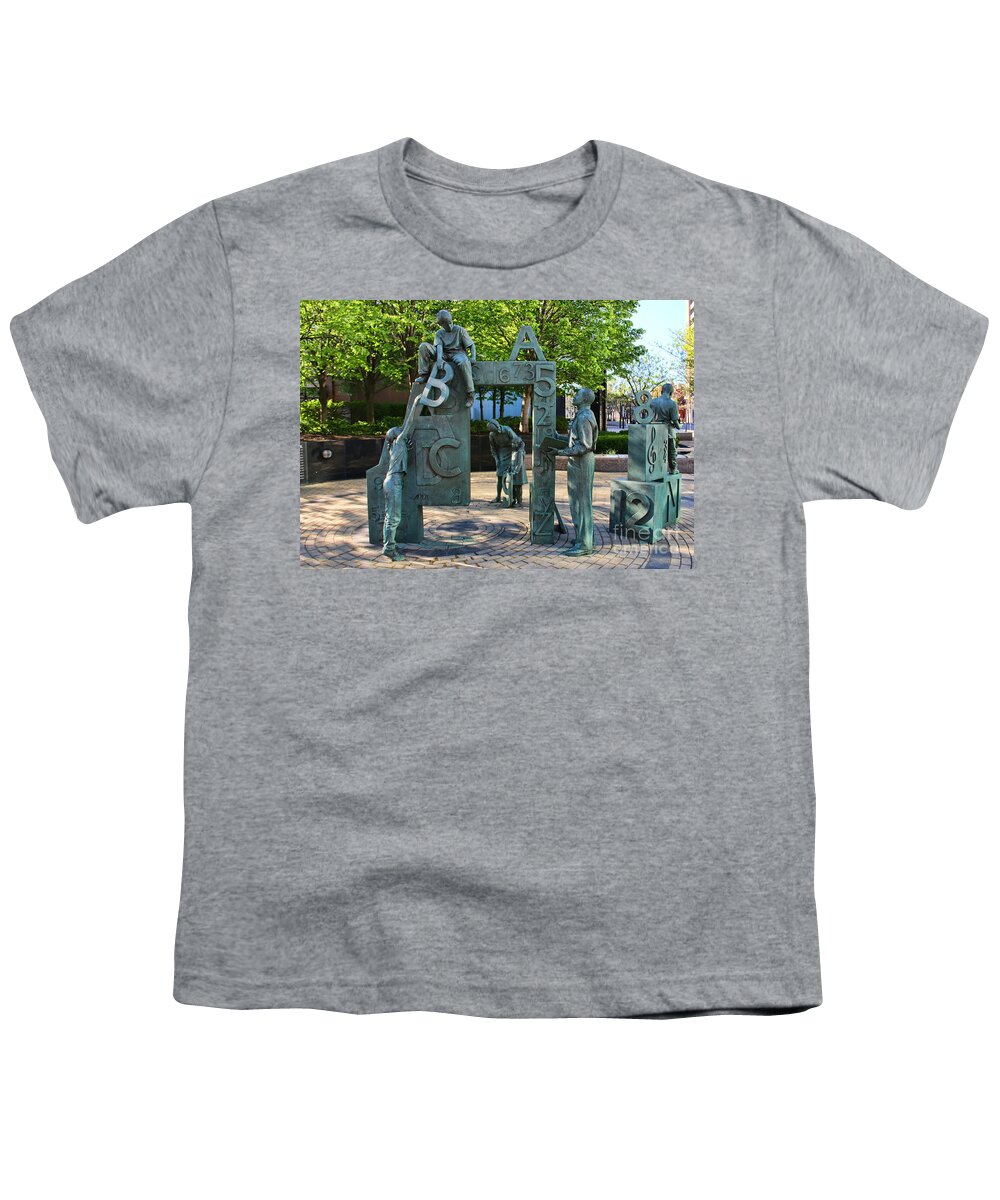 Jack Schultz Photography Youth T-Shirt featuring the photograph Monument to Ohio Teachers 4419 by Jack Schultz