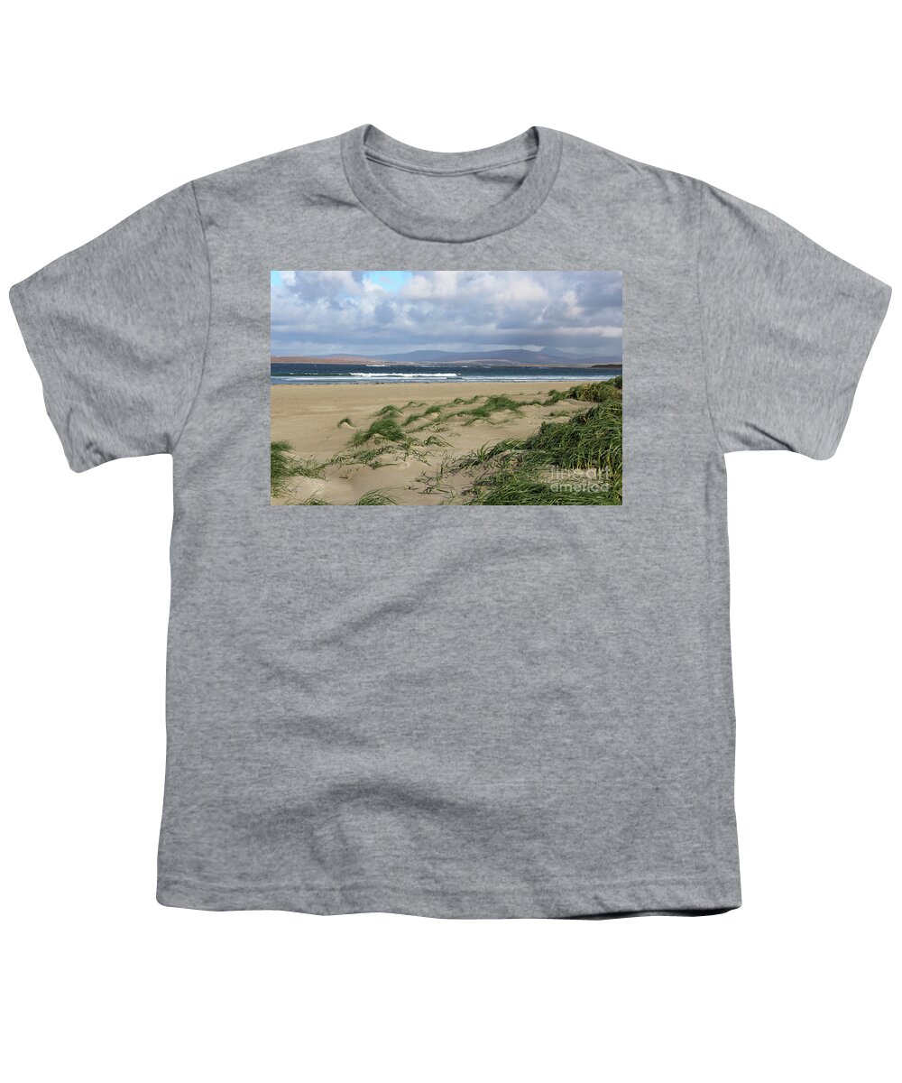 Natural Heritage Area Youth T-Shirt featuring the photograph Narin Beach Donegal Ireland #2 by Eddie Barron