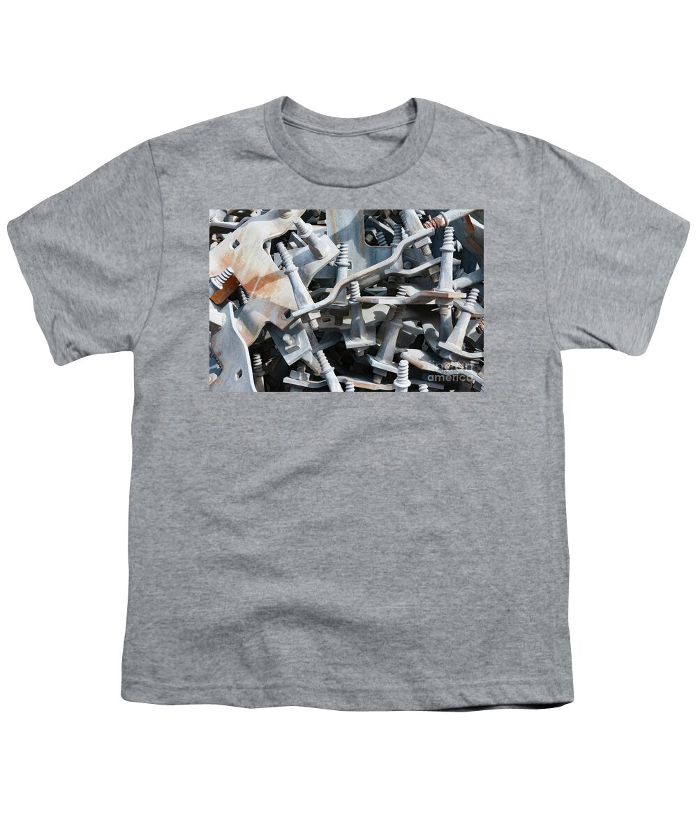 Rhyolite Youth T-Shirt featuring the photograph Nuts and Bolts by Bob Phillips