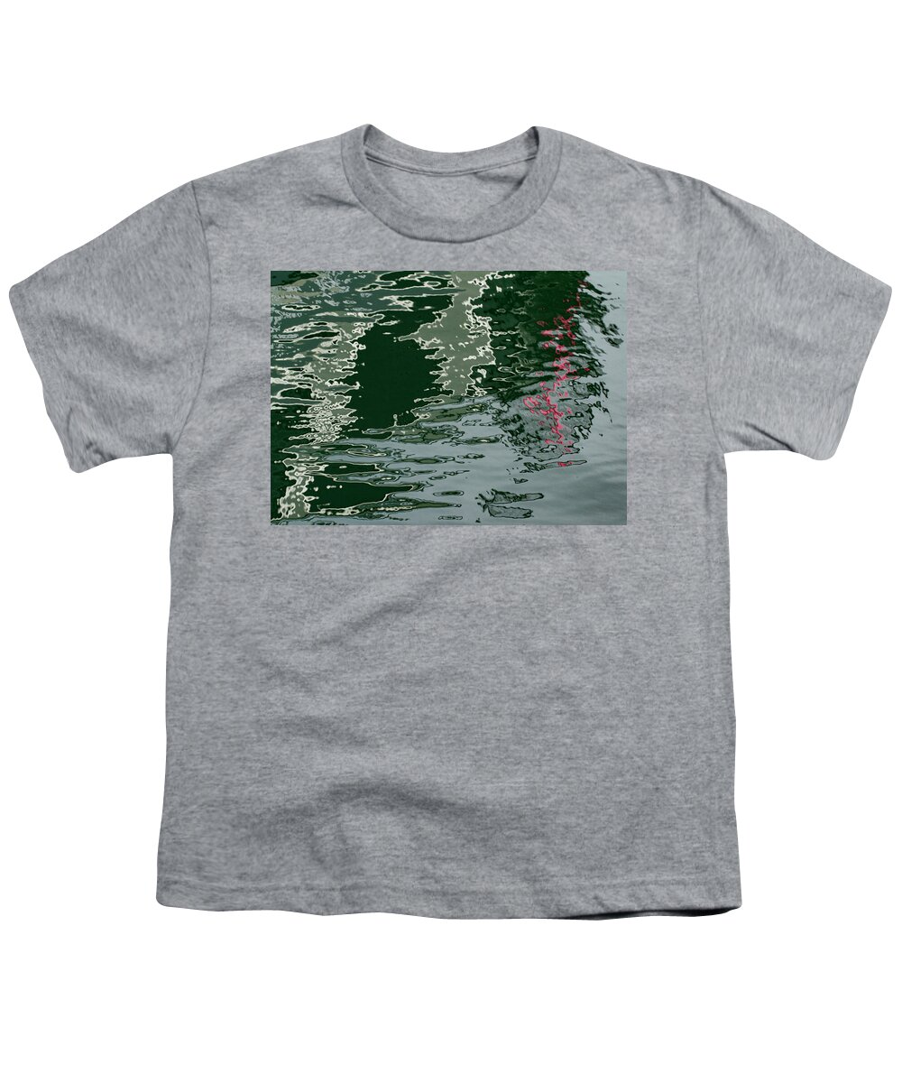 Jean Noren Youth T-Shirt featuring the photograph Ocean Abstract by Jean Noren