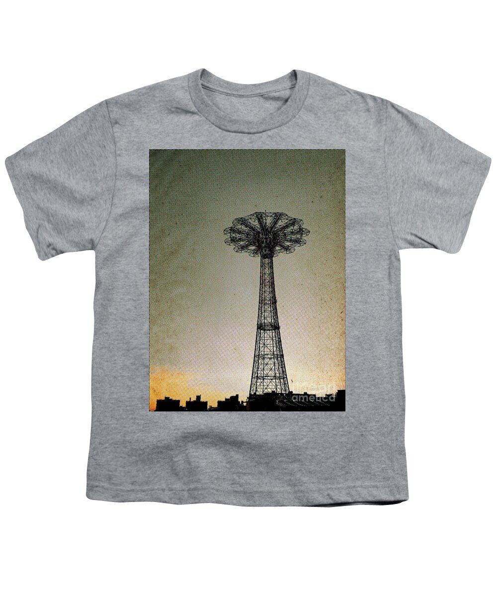 Parachute Youth T-Shirt featuring the photograph Parachute Pop by Onedayoneimage Photography