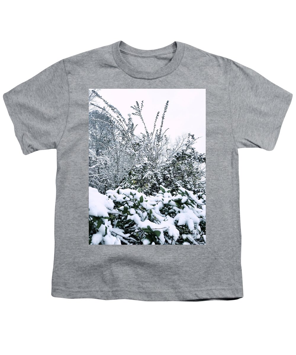 Snow Youth T-Shirt featuring the photograph Peaceful Moment by Rachel Hannah