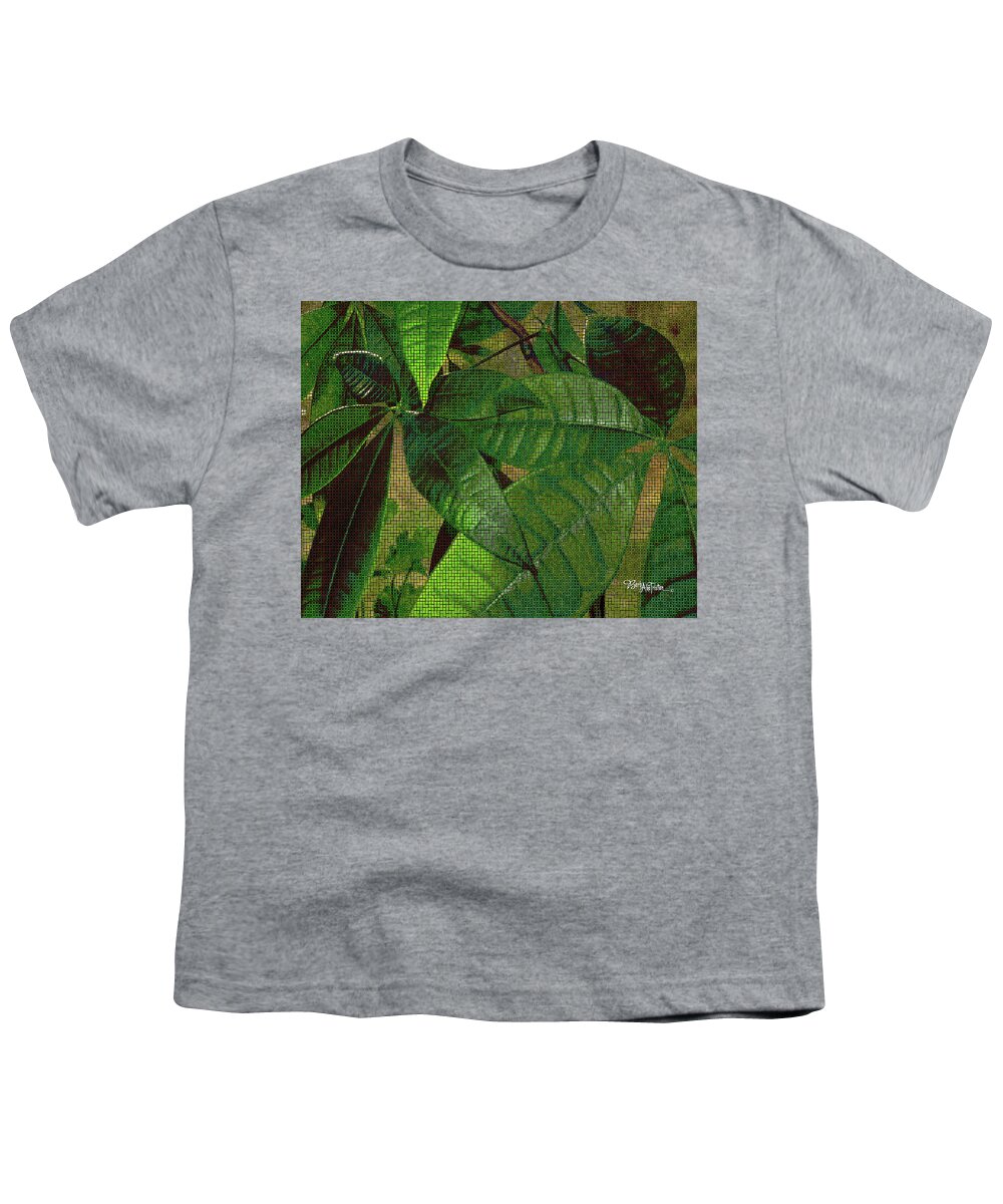 Plant Design Youth T-Shirt featuring the photograph Plant Design #094 by Barbara Tristan