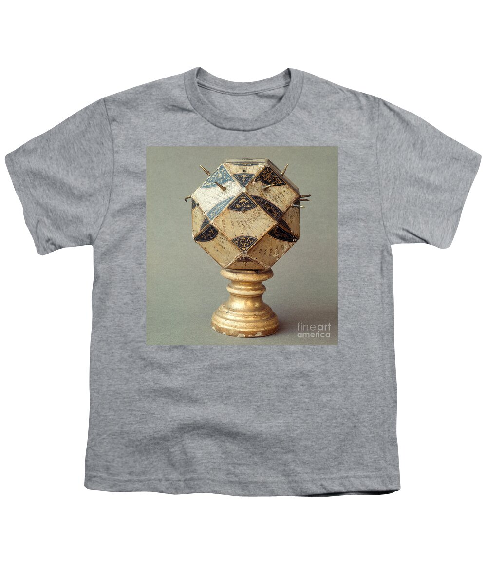 Sundial Youth T-Shirt featuring the photograph Polyhedral Sundial by Tomsich