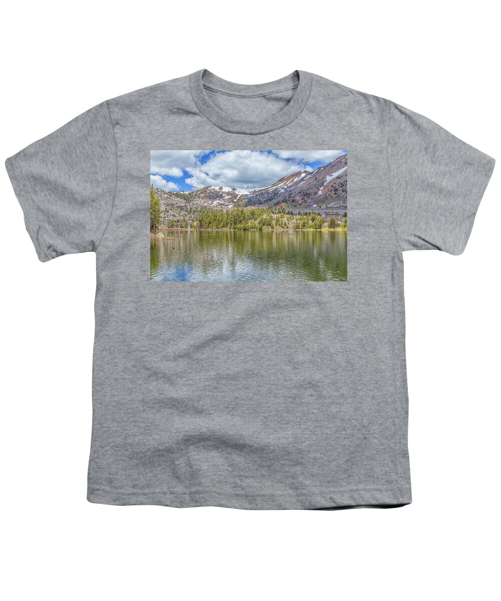 Landscape Youth T-Shirt featuring the photograph Red Lake by Marc Crumpler