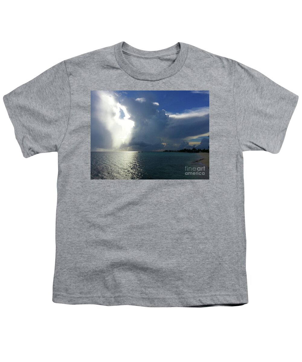 Clouds Youth T-Shirt featuring the photograph Ring of Light by Jerome Wilson