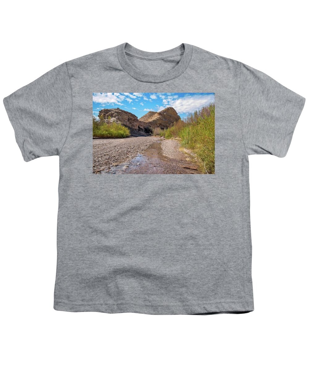 Rio Youth T-Shirt featuring the photograph Rio Grande River by Will Wagner