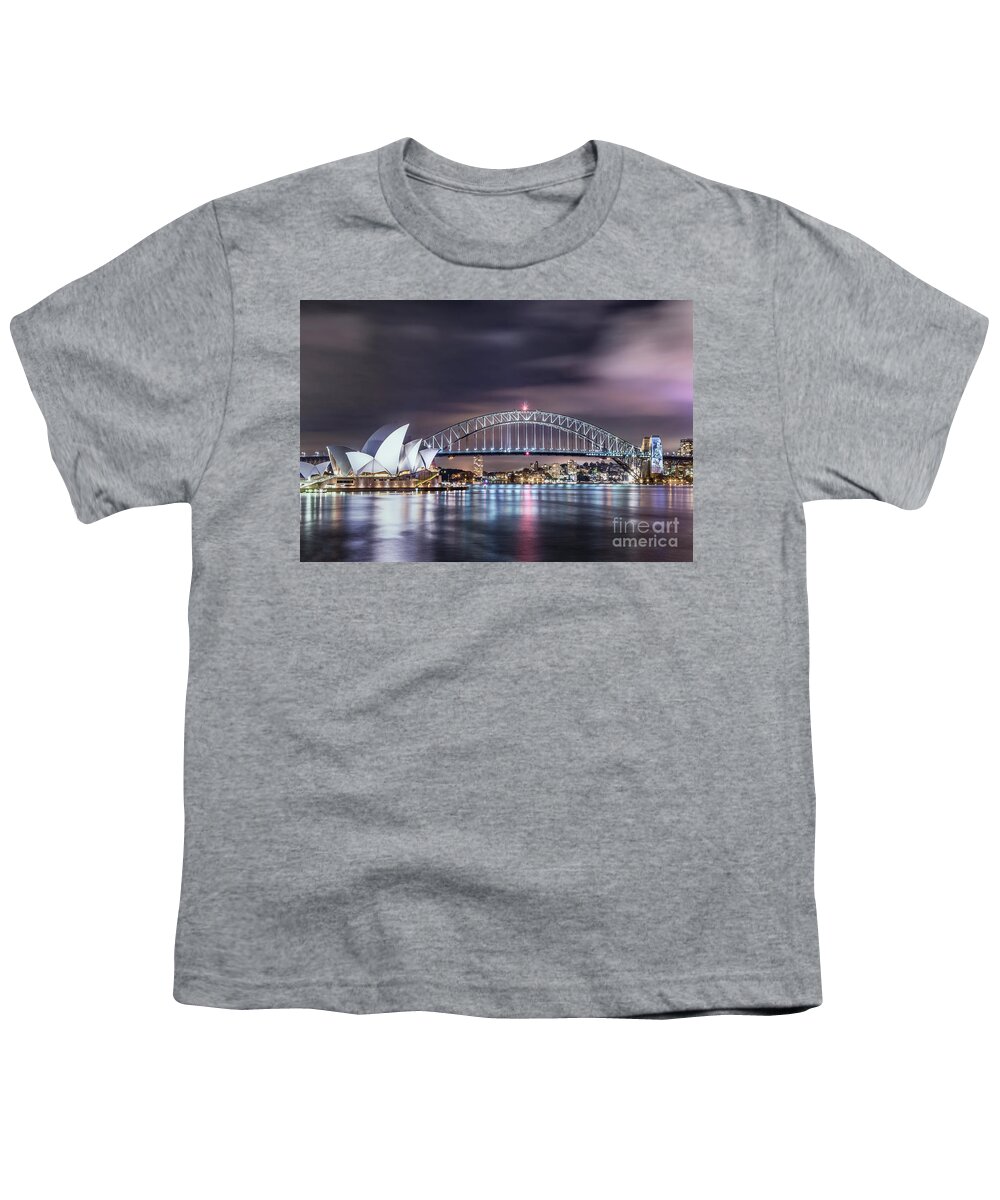 Kremsdorf Youth T-Shirt featuring the photograph Rock Into The Night by Evelina Kremsdorf