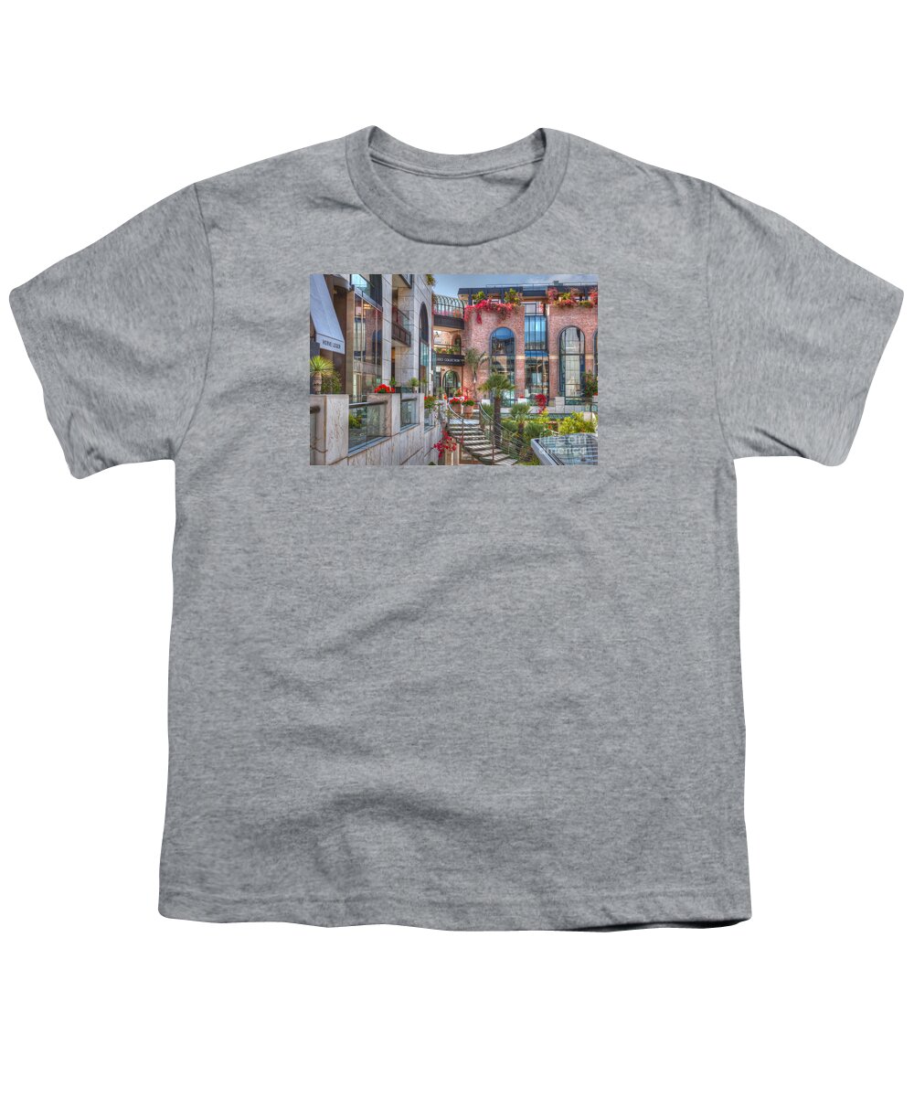 Rodeo Drive Youth T-Shirt featuring the photograph Rodeo Collection Beverly Hills 2 by David Zanzinger