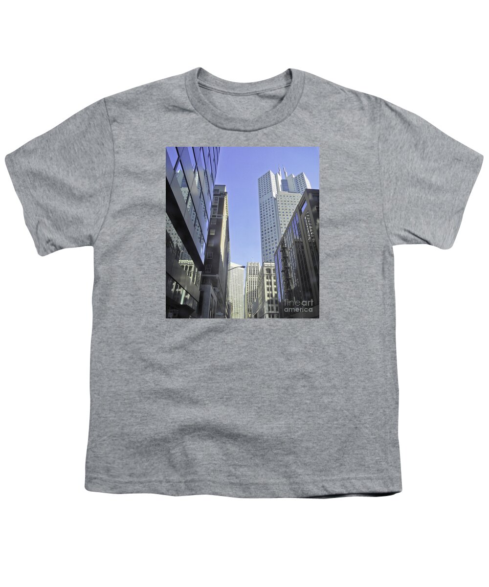 Downtown Youth T-Shirt featuring the photograph San Francisco Skyline by Joyce Creswell