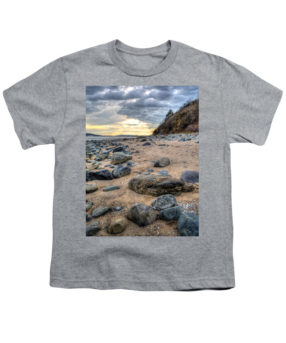 Dave Thompsen Photography Youth T-Shirt featuring the photograph Sandy Point by David Thompsen