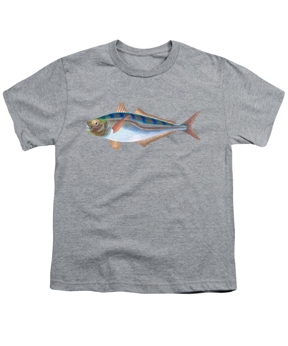 Animal Youth T-Shirt featuring the digital art Scad Fish by Roy Pedersen